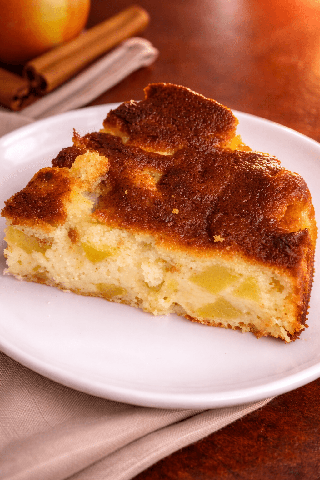 Gâteau aux pommes du Bobo Resto.