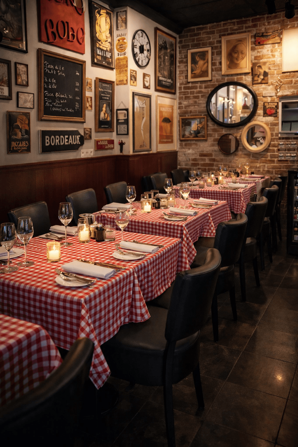Salle du restaurant Le Bobo Resto.